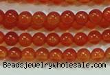 CTG37 15.5 inches 2mm round grade A tiny red agate beads wholesale