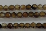 CTG427 15.5 inches 3mm faceted round tiny agate gemstone beads