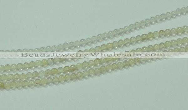 CTG43 15.5 inches 2mm round tiny white chalcedony beads wholesale