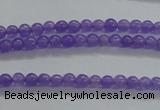 CTG433 15.5 inches 2mm round tiny dyed candy jade beads wholesale