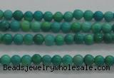 CTG440 15.5 inches 2mm round tiny natural turquoise beads wholesale