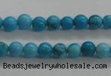 CTG441 15.5 inches 3mm round tiny natural turquoise beads wholesale