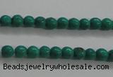 CTG442 15.5 inches 3mm round tiny natural turquoise beads wholesale