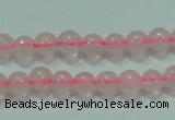 CTG49 15.5 inches 2mm round tiny rose quartz beads wholesale