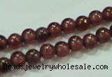 CTG54 15.5 inches 2mm round grade A tiny garnet beads wholesale