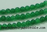 CTG61 15.5 inches 2mm round tiny dyed white jade beads wholesale