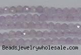 CTG621 15.5 inches 2mm faceted round lavender amethyst beads