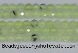 CTG632 15.5 inches 3mm faceted round prehnite gemstone beads