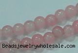 CTG70 15.5 inches 3mm round tiny dyed white jade beads wholesale