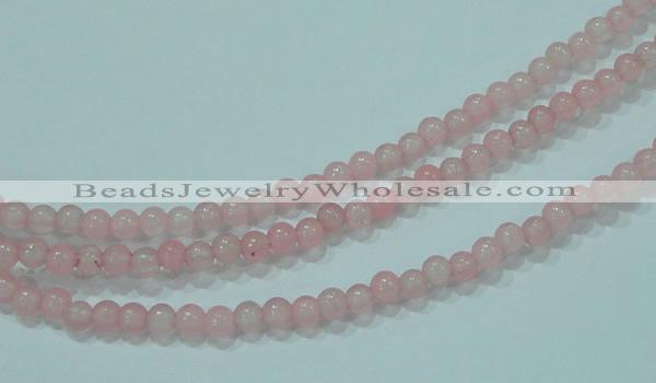 CTG70 15.5 inches 3mm round tiny dyed white jade beads wholesale