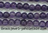 CTG73 15.5 inches 3mm round grade A tiny amethyst beads wholesale