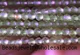 CTG743 15.5 inches 2mm faceted round tiny prehnite beads