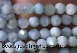 CTG769 15.5 inches 3mm faceted round tiny larimar gemstone beads