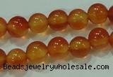 CTG78 15.5 inches 3mm round tiny red agate beads wholesale