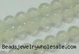 CTG79 15.5 inches 3mm round tiny white chalcedony beads wholesale