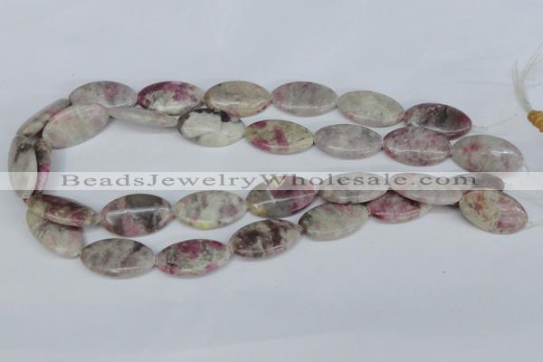 CTO213 15.5 inches 16*28mm marquise pink tourmaline gemstone beads