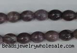 CTO231 15.5 inches 10*14mm rice tourmaline gemstone beads