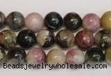 CTO352 15.5 inches 10mm round natural tourmaline gemstone beads