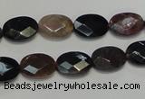 CTO36 15.5 inches 10*14mm faceted oval natural tourmaline beads