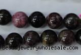 CTO456 15.5 inches 11mm round natural tourmaline gemstone beads