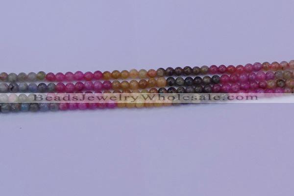 CTO632 15.5 inches 6mm round tourmaline gemstone beads wholesale