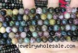 CTO697 15.5 inches 8mm round tourmaline gemstone beads