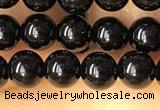 CTO700 15.5 inches 4mm round black tourmaline beads wholesale