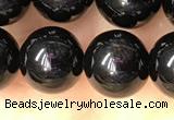 CTO703 15.5 inches 10mm round black tourmaline beads wholesale