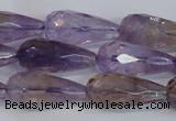 CTR300 15.5 inches 12*25mm faceted teardrop natural ametrine beads