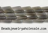 CTR410 15.5 inches 10*30mm teardrop agate beads wholesale