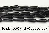 CTR435 15.5 inches 10*30mm teardrop agate beads wholesale