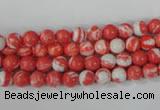 CTU1000 15.5 inches 4mm round synthetic turquoise beads wholesale