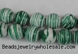 CTU1128 15.5 inches 10mm round synthetic turquoise beads wholesale