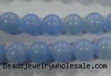 CTU1733 15.5 inches 8mm round synthetic turquoise beads