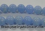 CTU1734 15.5 inches 10mm round synthetic turquoise beads