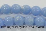 CTU1736 15.5 inches 14mm round synthetic turquoise beads