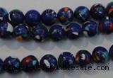 CTU2072 15.5 inches 8mm round synthetic turquoise beads