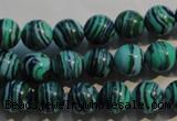 CTU2405 15.5 inches 10mm round synthetic turquoise beads