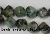 CTU2461 15.5 inches 6*6mm cube African turquoise beads wholesale