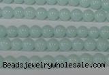 CTU2564 15.5 inches 6mm round synthetic turquoise beads