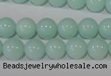 CTU2566 15.5 inches 10mm round synthetic turquoise beads