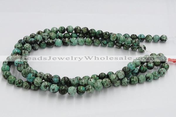 CTU403 15.5 inches 20mm round African turquoise beads wholesale