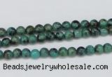 CTU425 15.5 inches 4mm round African turquoise beads wholesale