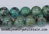 CTU429 15.5 inches 12mm round African turquoise beads wholesale