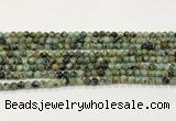 CTU510 15.5 inches 4mm round African turquoise beads wholesale