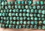 CTU581 15.5 inches 6mm round natural african turquoise beads