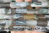 CUBS105 15 inches 10*20mm cuboid agate gemstone beads wholesale CUBS105 15 inches 10*20mm cuboid agate gemstone beads wholesale