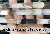 CUBS107 15 inches 10*20mm cuboid agate gemstone beads wholesale CUBS107 15 inches 10*20mm cuboid agate gemstone beads wholesale