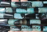 CUBS112 15 inches 10*20mm cuboid agate gemstone beads wholesale CUBS112 15 inches 10*20mm cuboid agate gemstone beads wholesale