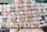 CUBS59 15 inches 6 - 7mm cube colorful gemstone beads wholesale